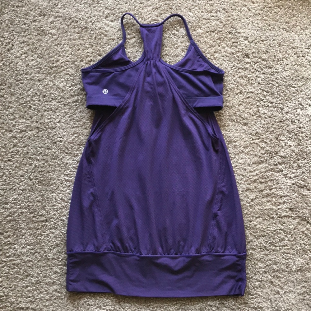LULULEMON women's Purple No Limits Tank Top 8